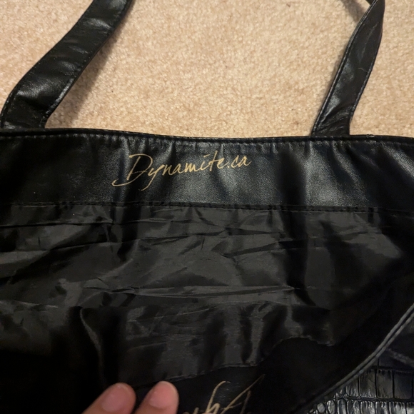 Dynamite tote bag black - Picture 2 of 4